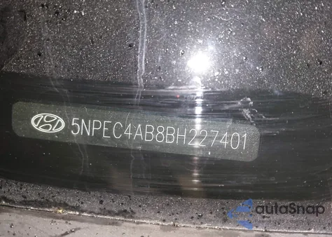 2011 Hyundai Sonata Se 2.0T from USA, damaged, VIN 5NPEC4AB8BH227401